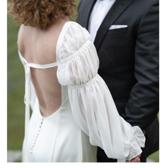 Danielle Frankel Ruby inspired wedding dress